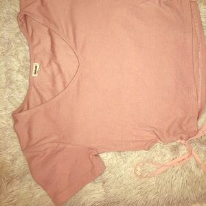 Light pink crop top